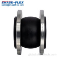 Rubber Compensator Steel Bellows Single Sphere Rubber Joint With Flange Connection Supplier